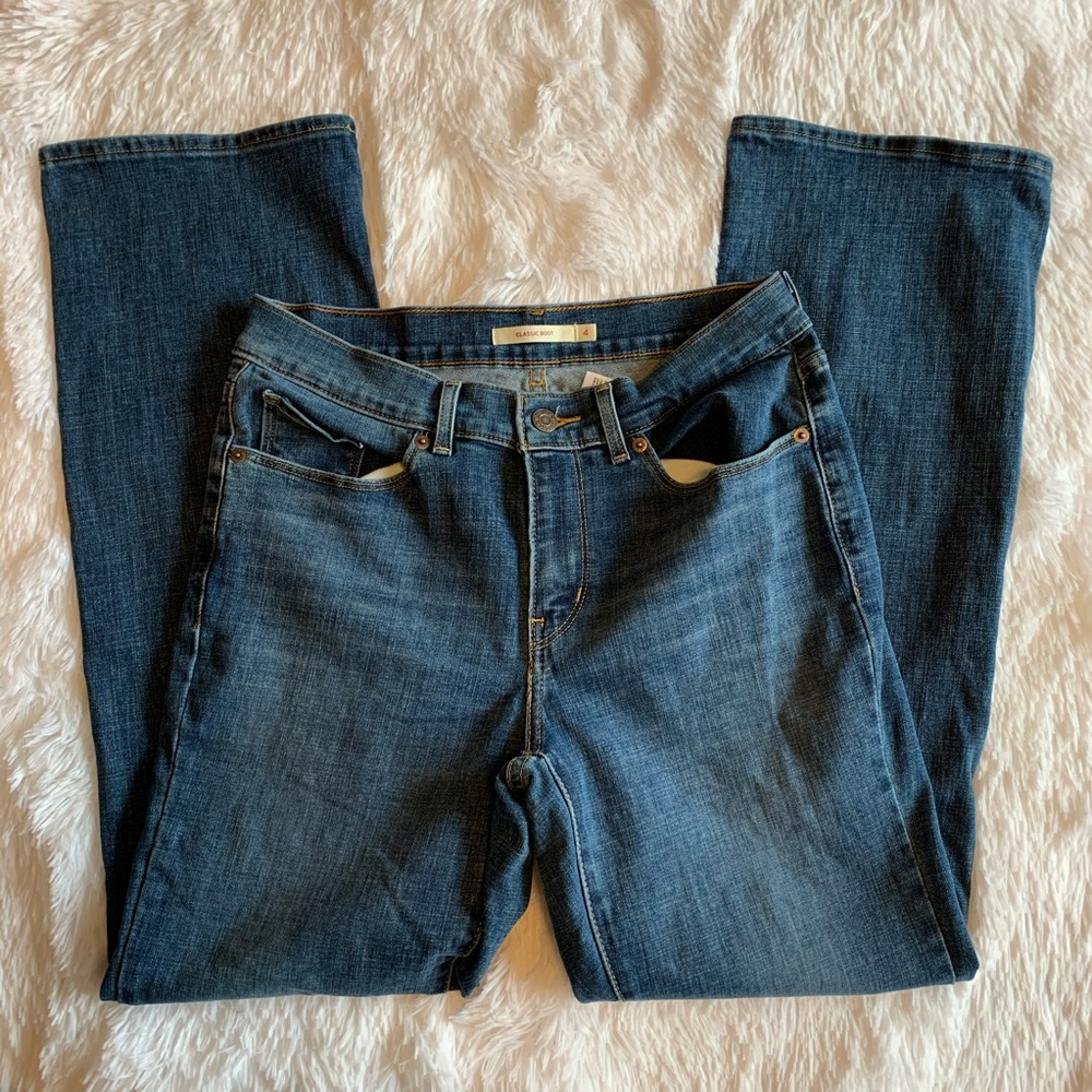 Levi's Classic Boot Jeans Size 4S
